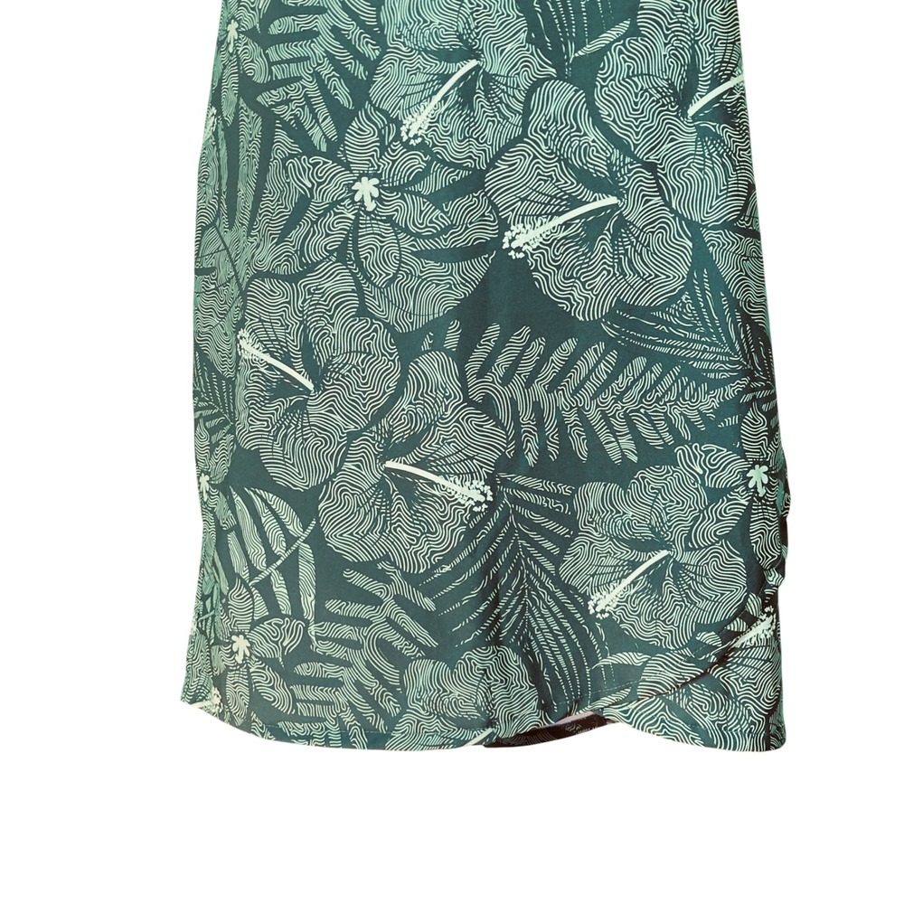 Rip‎ Skirt Hawaii Wrap Midi Skirt Maui Green Travel Length 3 (Size XXL) - Picture 7 of 10